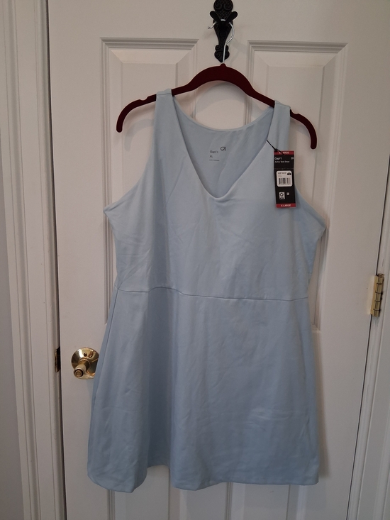 GAP Dresses & Skirts - GAP Sky Blue Sleeveless V‑Neck Active Dress